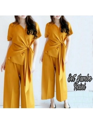 Baju Wanita Jumbo St Raini Hn Mustard