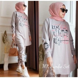 Baju Wanita Jumbo St Real Vs Abu