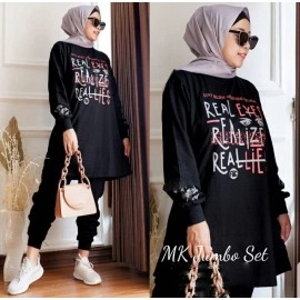 Baju Wanita Jumbo St Real Vs Hitam