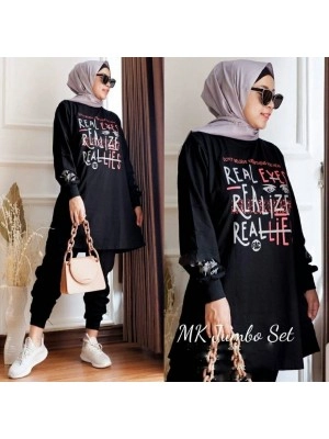 Baju Wanita Jumbo St Real Vs Hitam