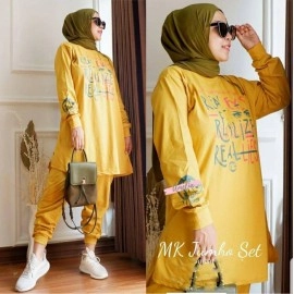 Baju Wanita Jumbo St Real Vs Mustard