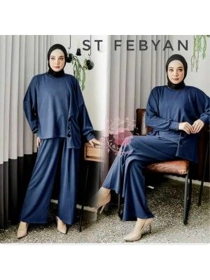 Baju Wanita St Febyan Mb Navy