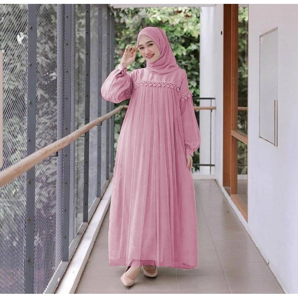 Baju Wanita Hj Maxi Nuraini Ra Dusty