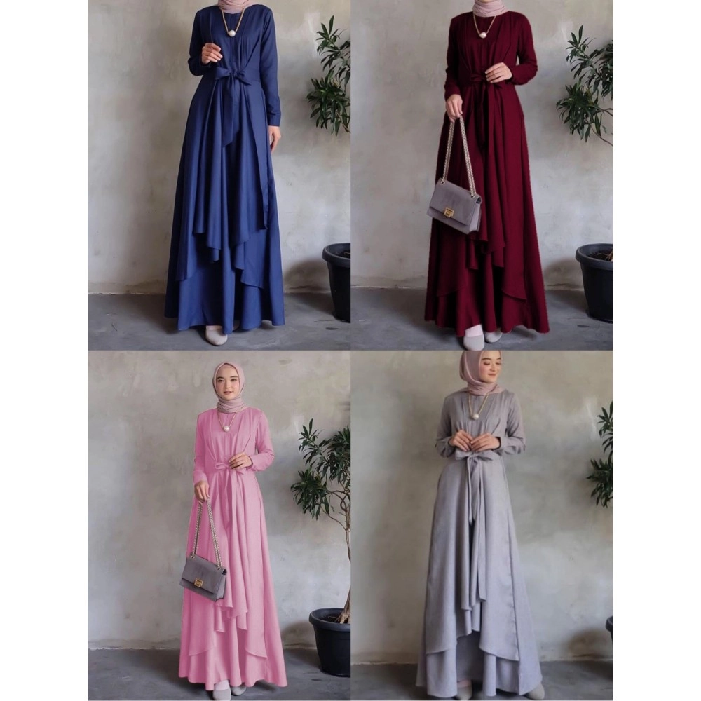 Baju Korea Hj Maxi Nola Ra