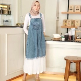 Baju Korea St Overall Jeans Mozza Jk
