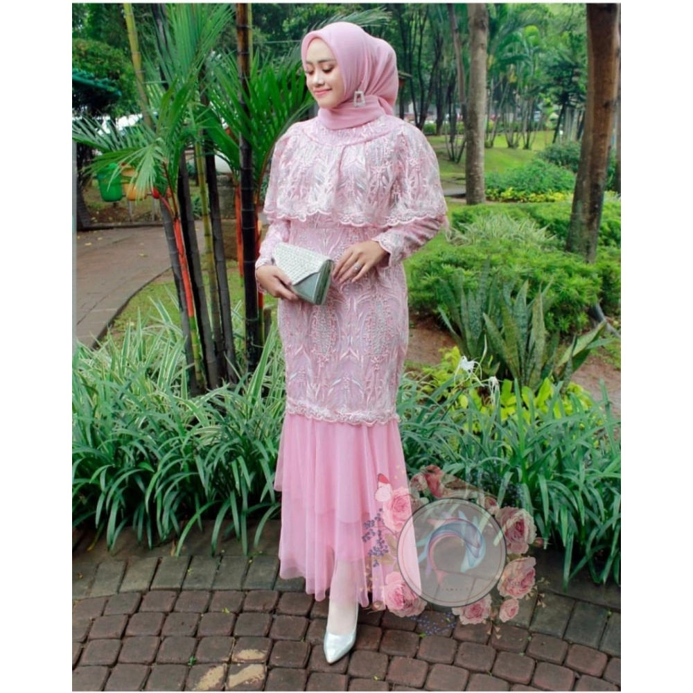 Baju Korea Hj Maxi Kondangan Jk Dusty Baju Korea Hj Maxi Kondangan Jk Dusty