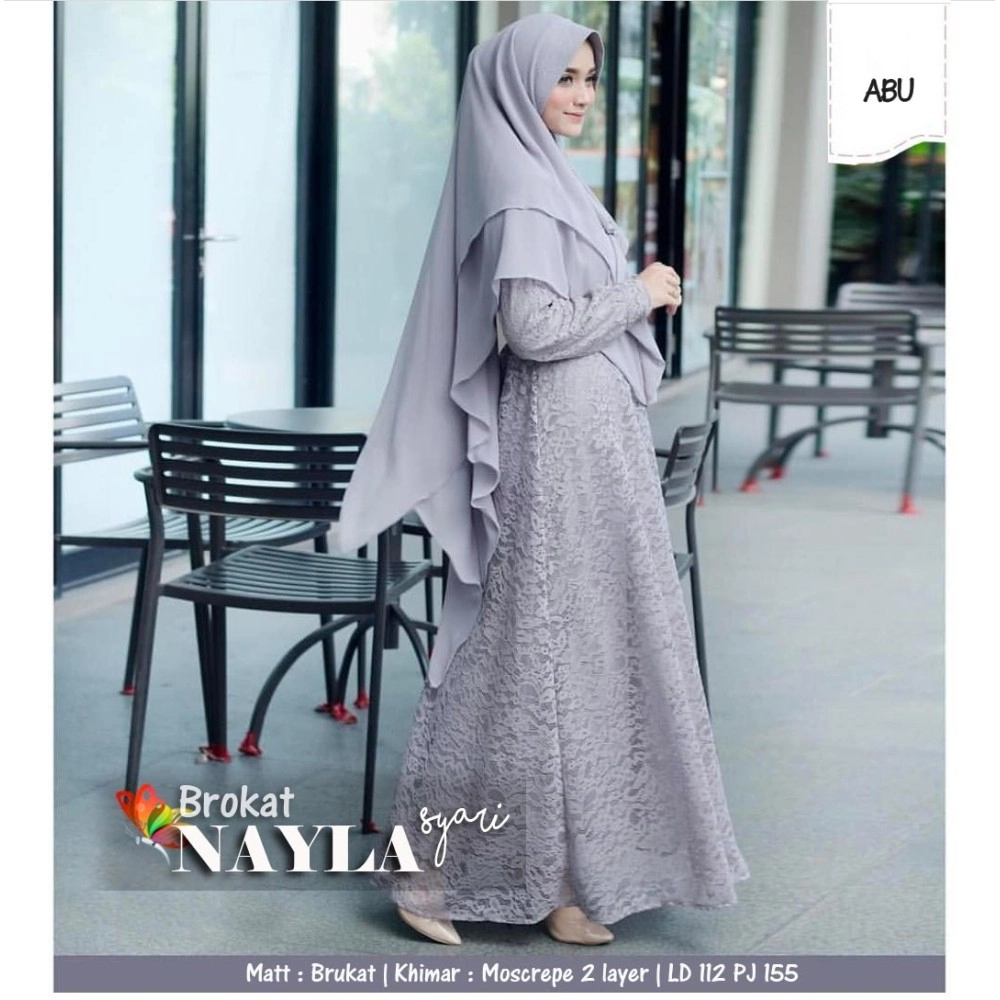 Baju Korea Hj Syari Nayla Brukat Jc Abu Baju Korea Hj Syari Nayla Brukat Jc Abu