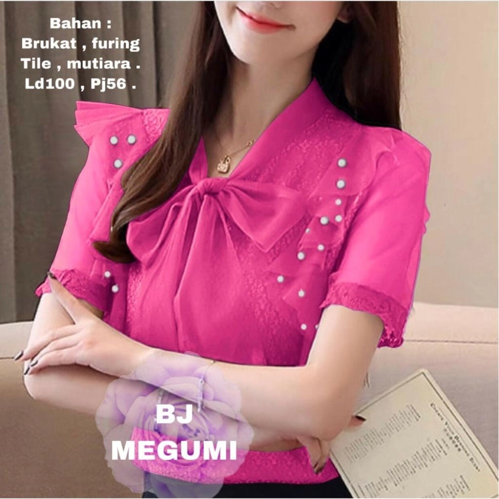 Baju Korea Top Megumi Rd Fanta