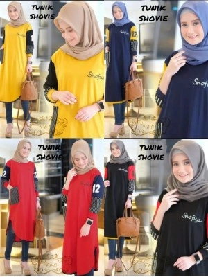 Baju Korea Tunik Shovie Ff