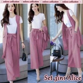 Baju Korea St Alice 3In1 Vl Dusty