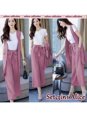 Baju Korea St Alice 3In1 Vl Dusty