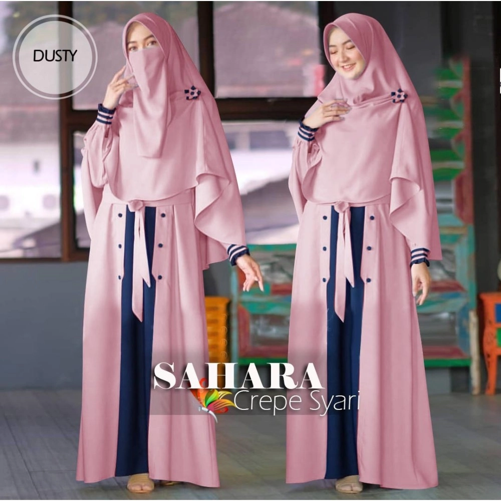 Baju Korea Hj Syari Sahara Jcus Dusty Baju Korea Hj Syari Sahara Jcus Dusty