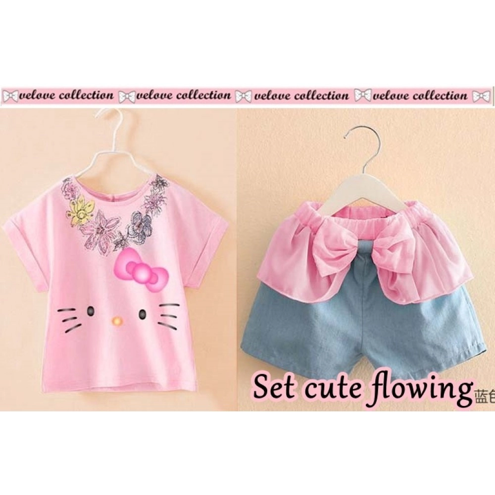 Baju Anak Kd St Cuteflowing Vl