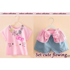 Baju Anak Kd St Cuteflowing Vl