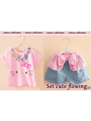 Baju Anak Kd St Cuteflowing Vl