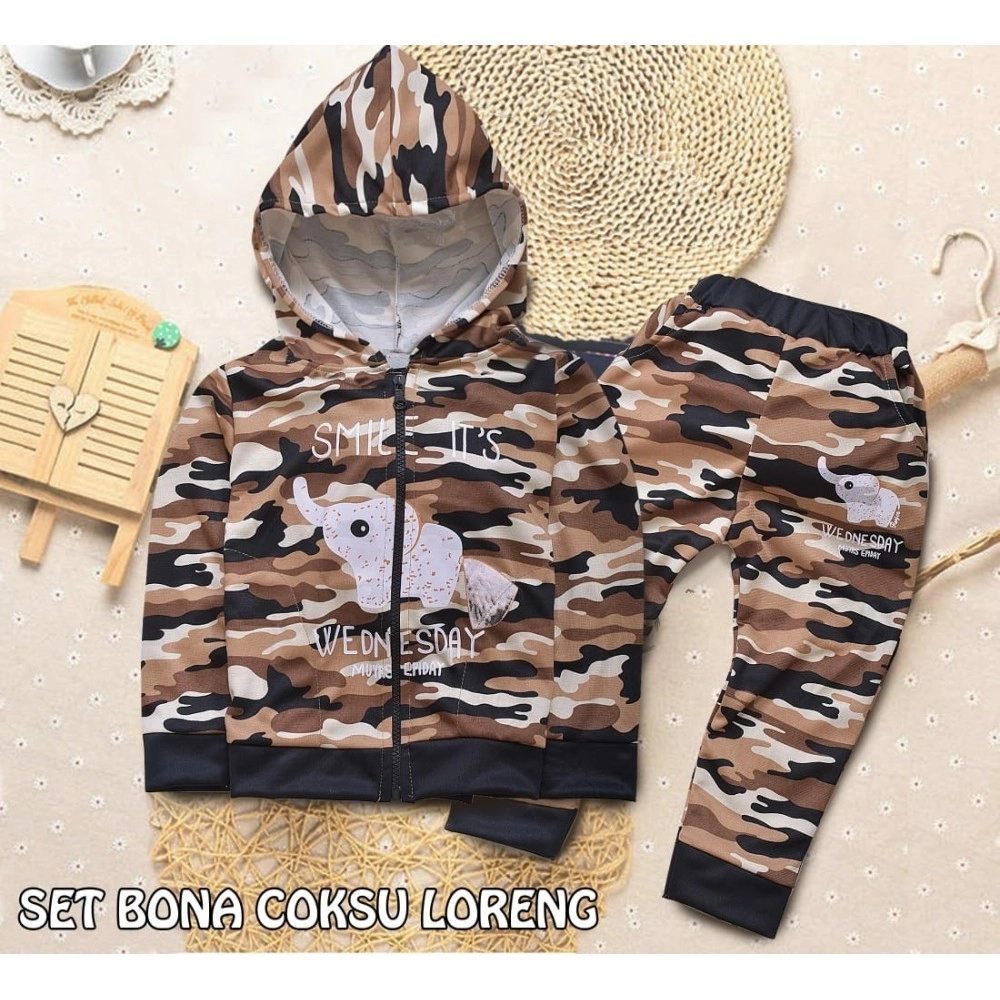 Baju Anak Kd St Bona Loreng Ga Coksu