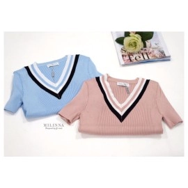 Baju Korea Top Olivia Knit Dr
