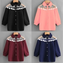 Baju Korea Blouse Renda Fhl