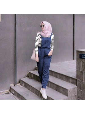 Baju Korea Js Mongil Ra Navy