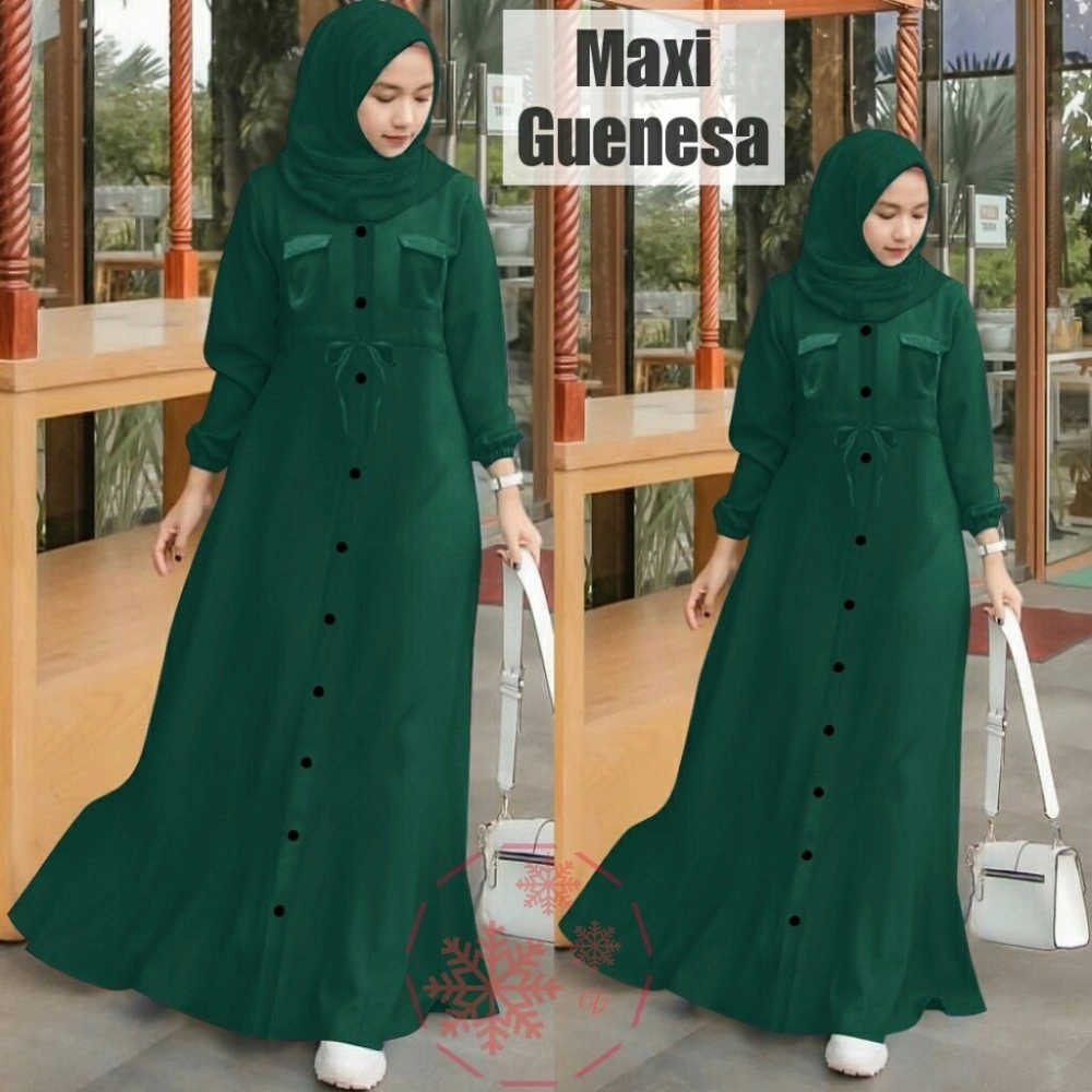 Baju Korea Hj Maxi Guenesa Or Army