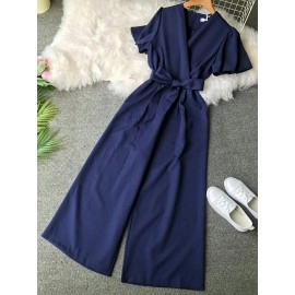 Baju Korea Js Lenna Dr Navy