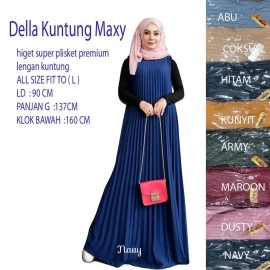 Baju Korea Hj Maxi Della Kuntungro