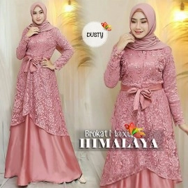 Baju Wanita Hj Maxi Himalaya Jc Dusty Baju Wanita Hj Maxi Himalaya Jc Dusty