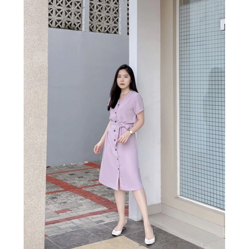 Baju Wanita Drs Clarisa Oz Lavender