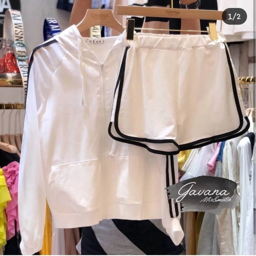 Baju Wanita St Jaket Polia Hs Putih