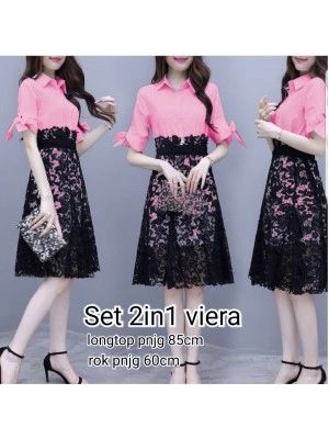 Baju Korea St Viera Hn Dusty