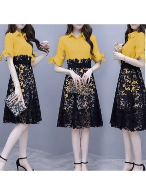 Baju Korea St Viera Hn Mustard