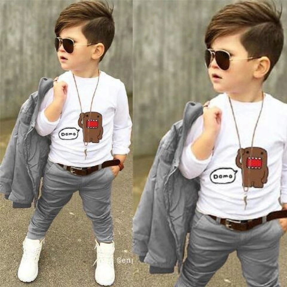 Baju Anak Kd St Domo Abu TF