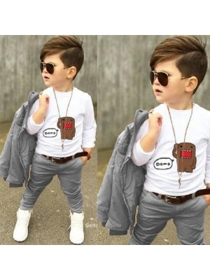 Baju Anak Kd St Domo Abu TF