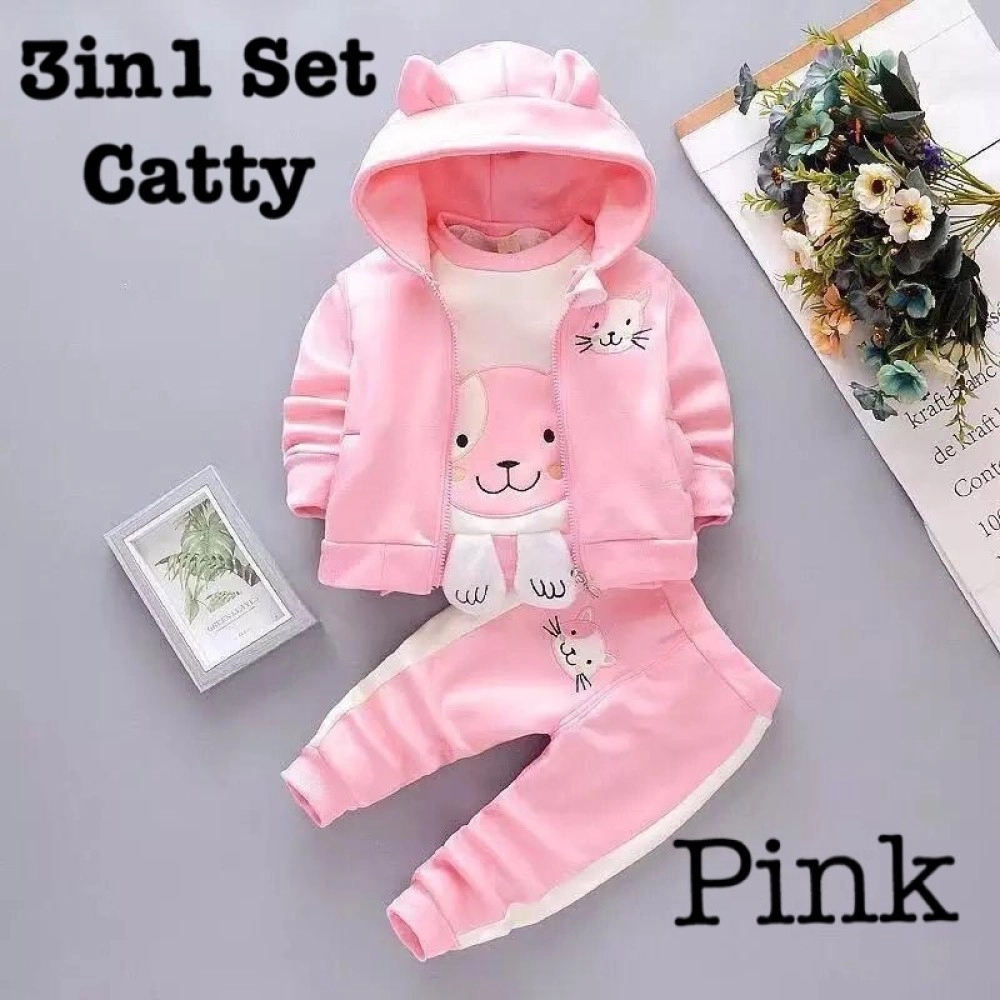 Baju Anak Kd St Catty Ks Pink
