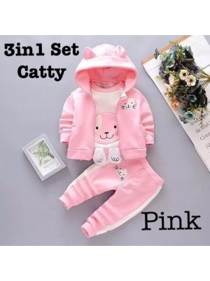 Baju Anak Kd St Catty Ks Pink
