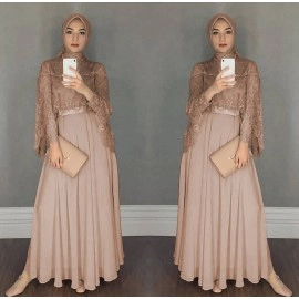 Baju Korea Hj Maxi Chikita Ra Mocca