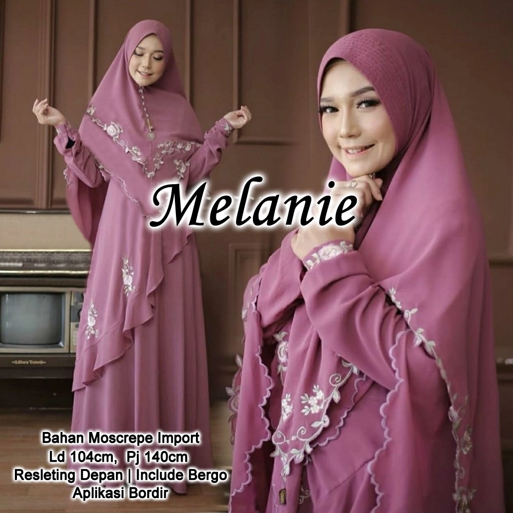 Baju Korea Hj Syari Melanie Us Dusty