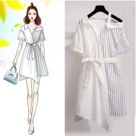 Baju Korea Drs Eliva Hn White