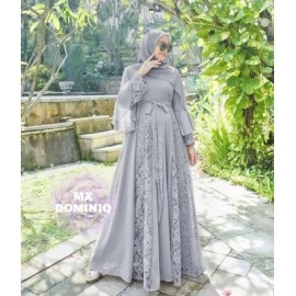 Baju Wanita Hj Maxi Dominiq Rd Abu