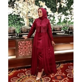 Baju Wanita St Attelier Vs Maroon