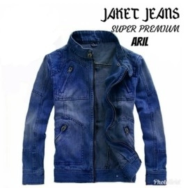 Baju Pria Jkt Jeans Aril Pp