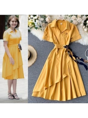 Baju Wanita Drs Amanda Hn Mustard