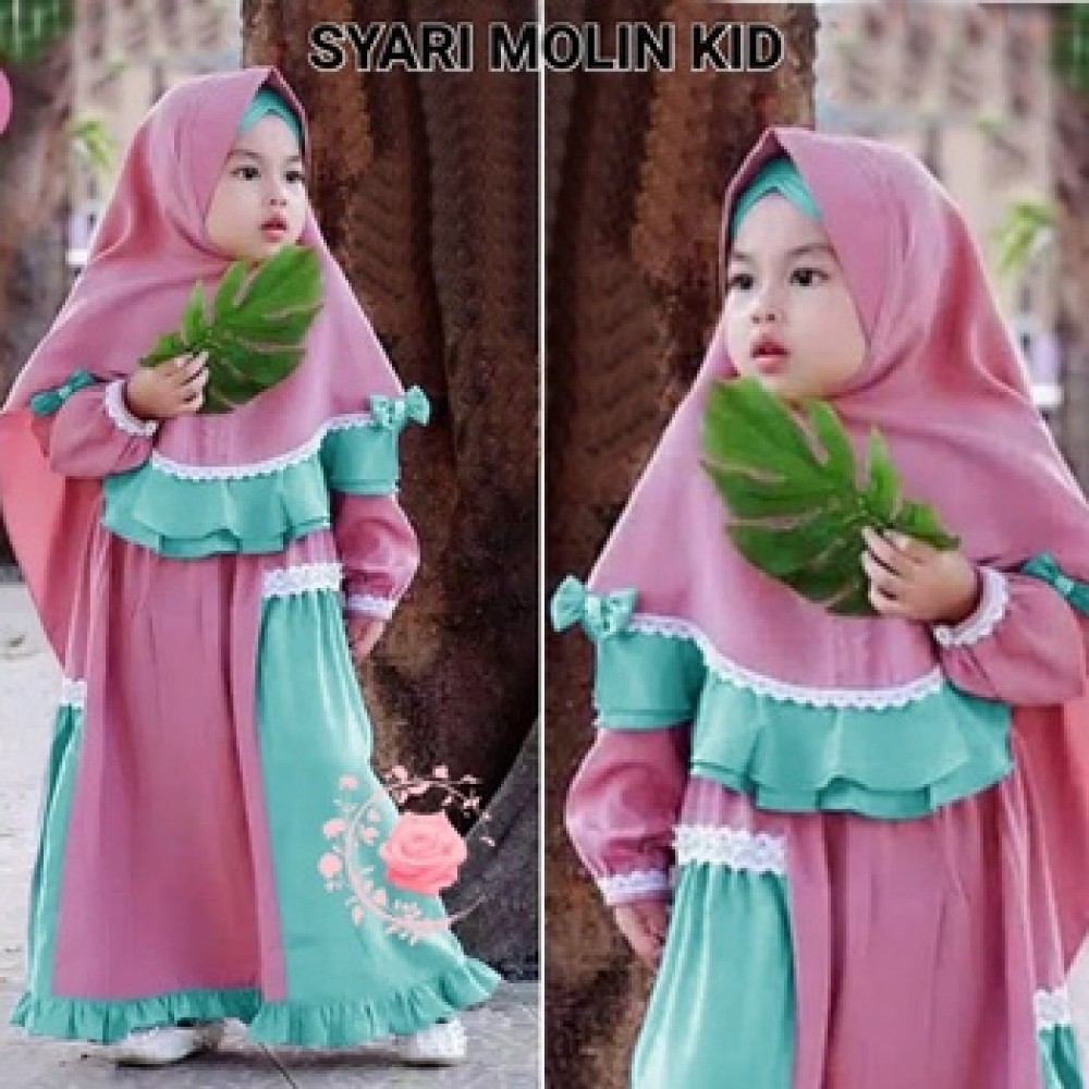 Baju Anak Kd Hj Syari Molin Mb M Dustica Baju Anak Kd Hj Syari Molin Mb M Dustica
