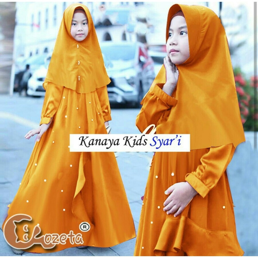 Baju Anak Kd Hj Kanayaro Yellow Baju Anak Kd Hj Kanayaro Yellow