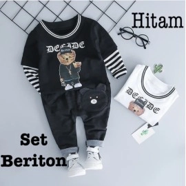 Baju Anak Kd St Beriton Ks Hitam
