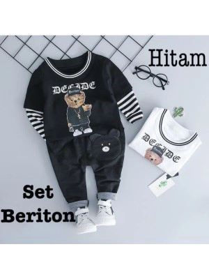 Baju Anak Kd St Beriton Ks Hitam