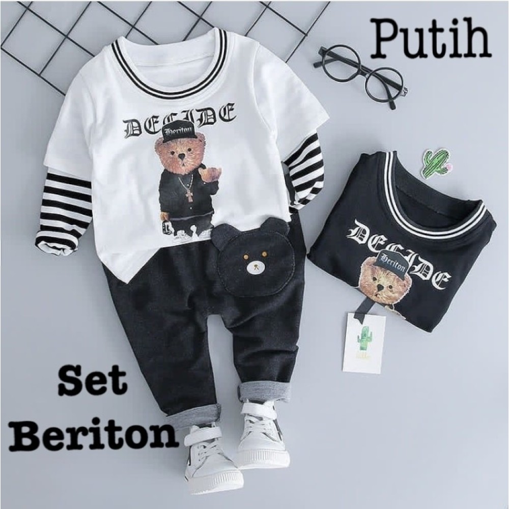 Baju Anak Kd St Beriton Ks Putih Baju Anak Kd St Beriton Ks Putih