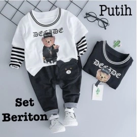 Baju Anak Kd St Beriton Ks Putih