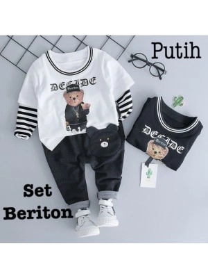 Baju Anak Kd St Beriton Ks Putih