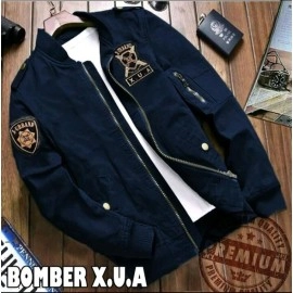 Baju Pria Bomber Xua Jc Navy